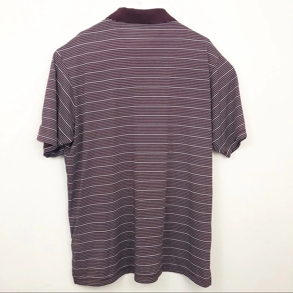 Adidas‎ Climalite Striped Golf Shirt Size XL